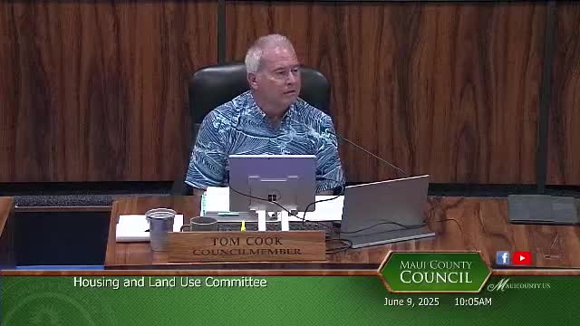 Maui County Council discusses Bill 9 on transit vacation rentals amid community tensions
