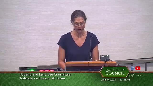 Kihei resident voices housing concerns amid Maui's short-term rental controversies