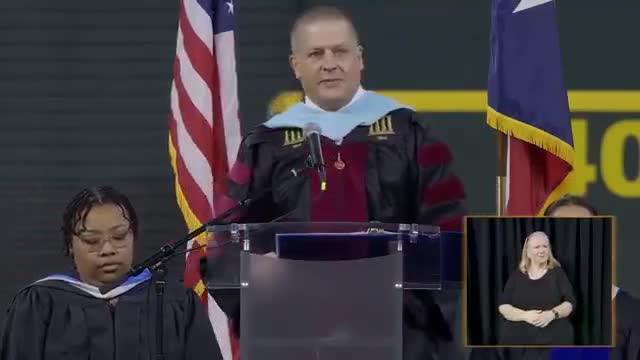 Bowie High School celebrates graduates with heartfelt speeches by salutatorian and superintendent