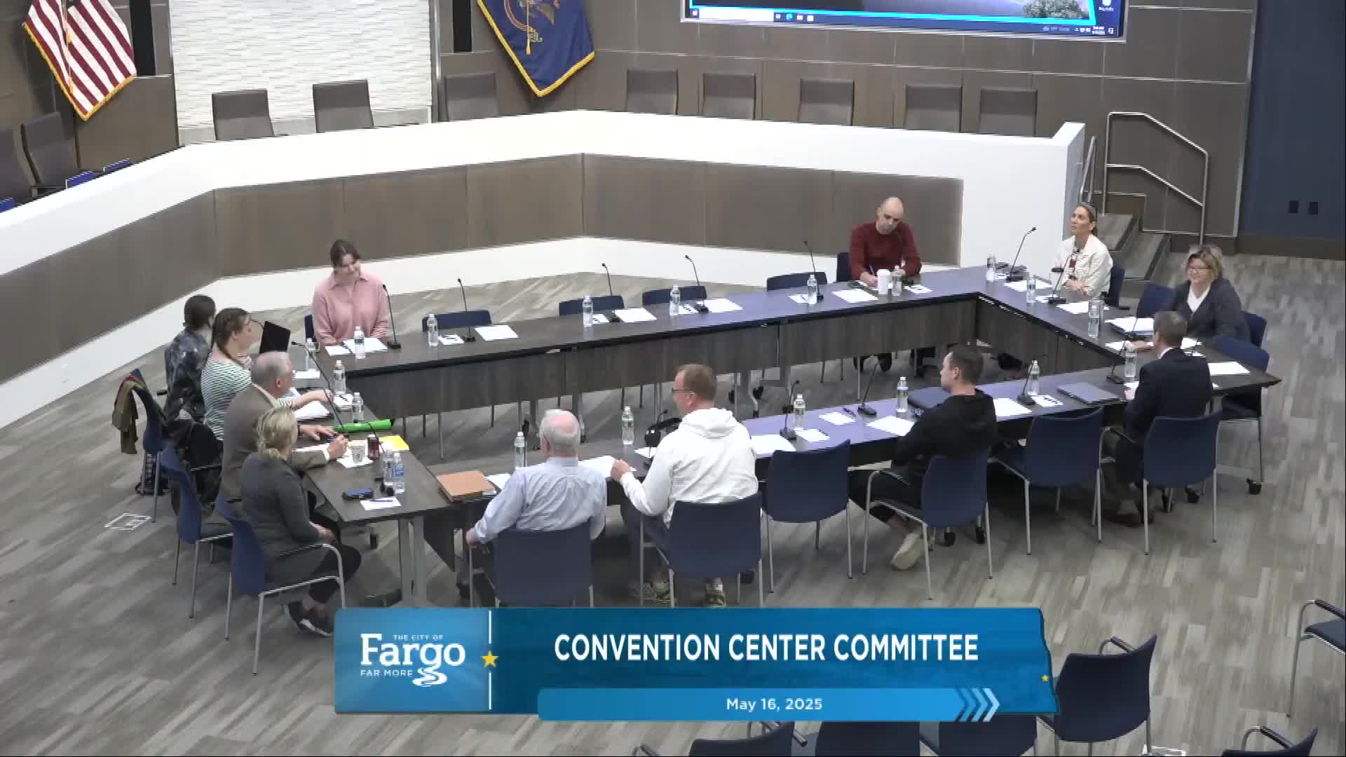 Fargo committee sets RFP minimums and adopts 40/30/30 scoring split for convention center proposals