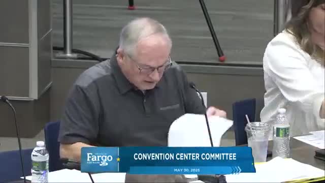 Committee reviews draft RFP for convention center; flags budget, parking and timeline questions