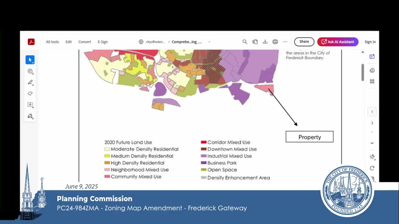 Frederick County plans sewer and transportation upgrades near Monocie River