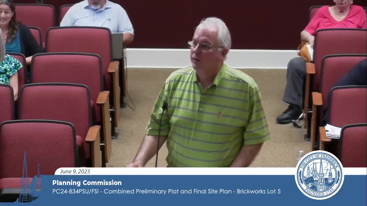 Frederick community debates townhouse variance near industrial zone
