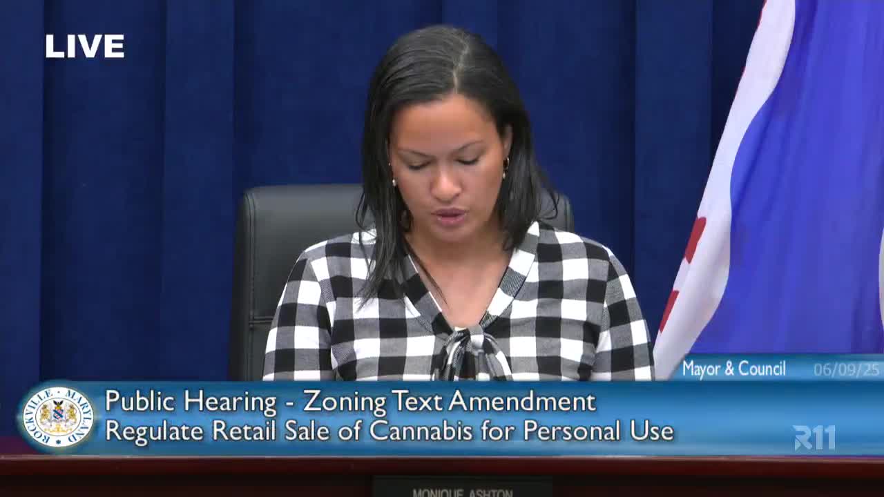 Rockville Council approves zoning amendment for cannabis retail establishments with drive-thru option