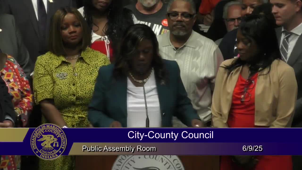 Indianapolis City-County Council recognizes Sacred Heart Church's 150th Jubilee celebration
