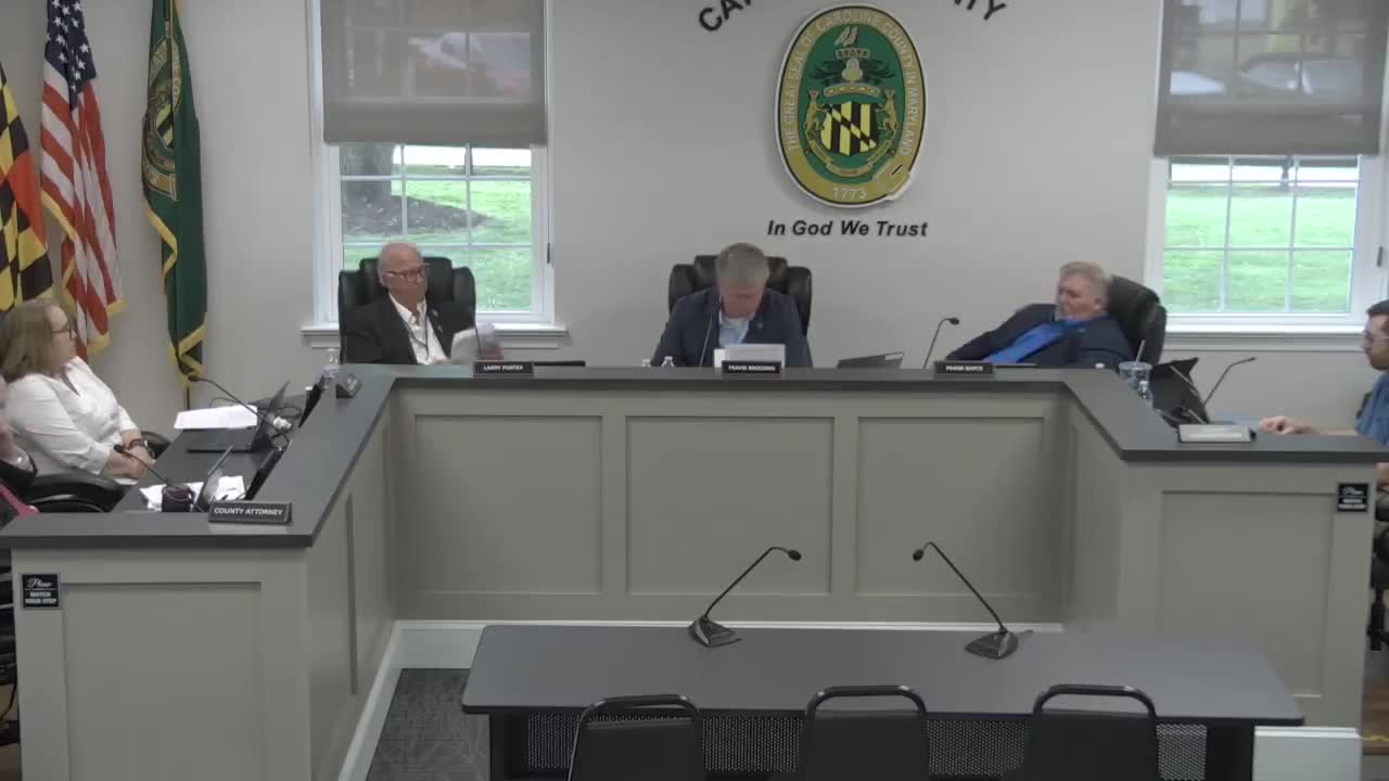 Local resident criticizes road work and urgent care services in Caroline County meeting