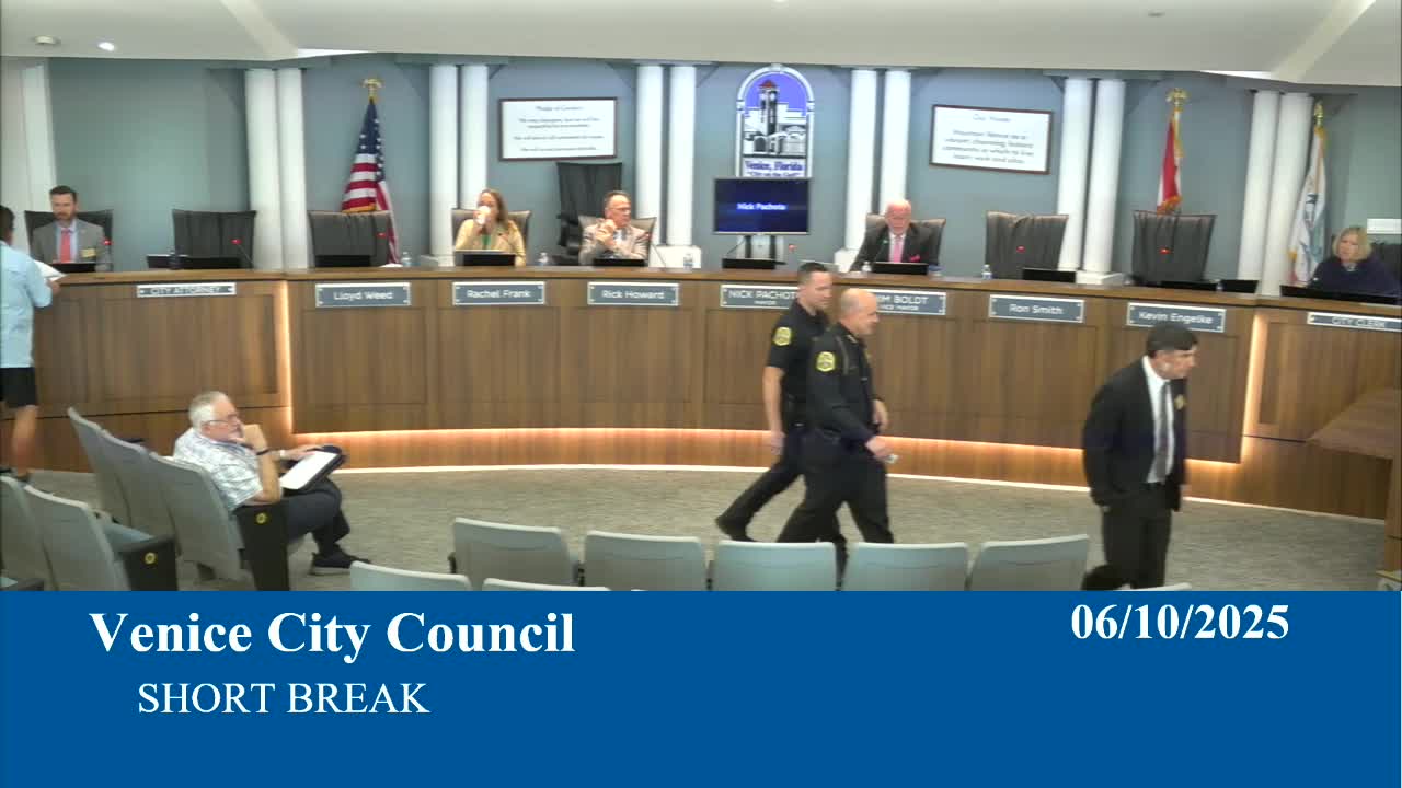 Venice City Council approves school zone speed detection system ordinance