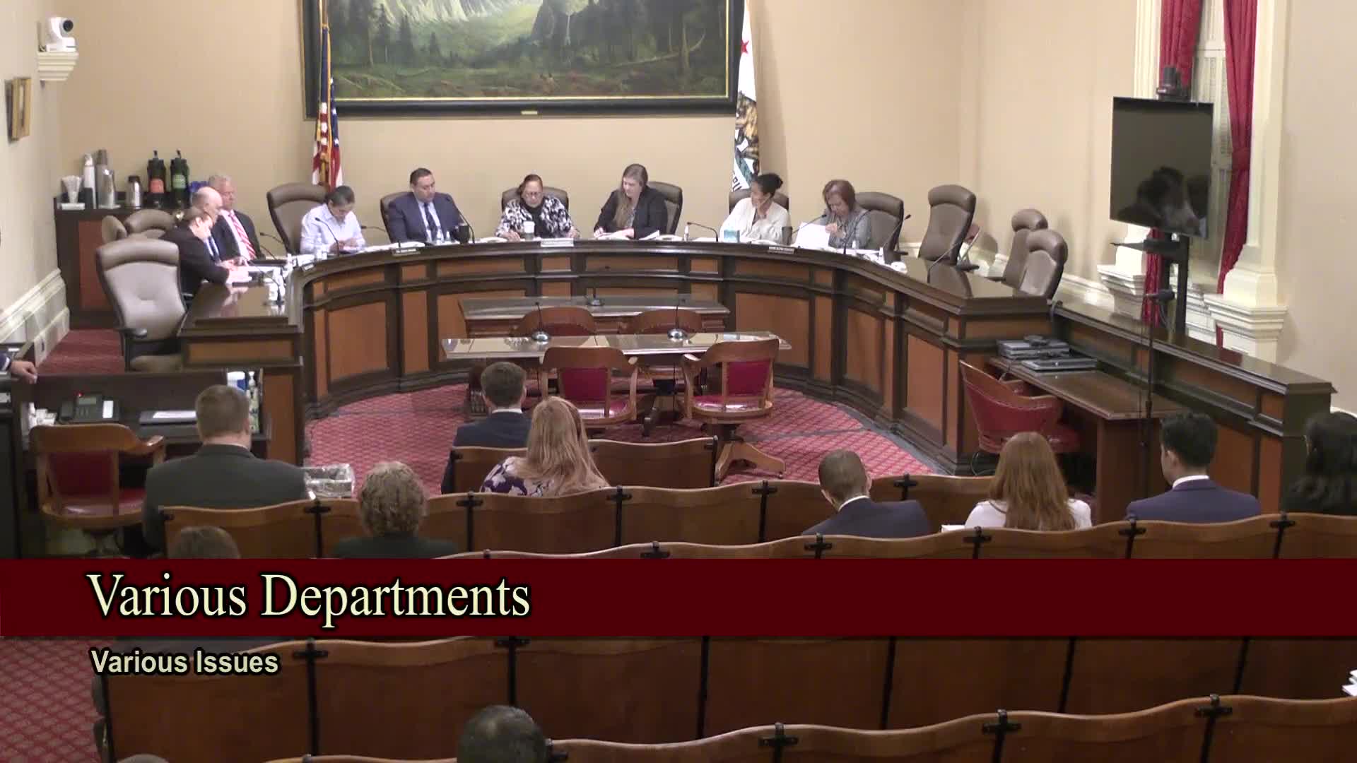 Senator Wahab secures unanimous support for public safety and labor recommendations