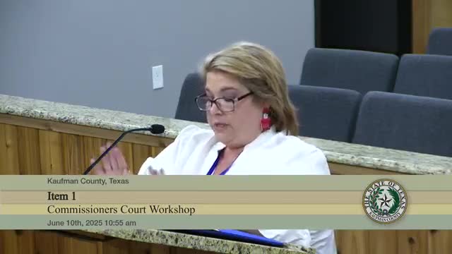 Kaufman County Elections Office proposes budget increase for training and equipment upgrades