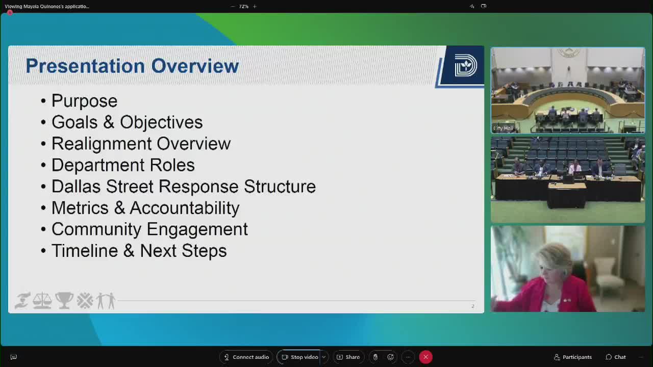 Dallas Street Response program enhances community services and operational efficiency