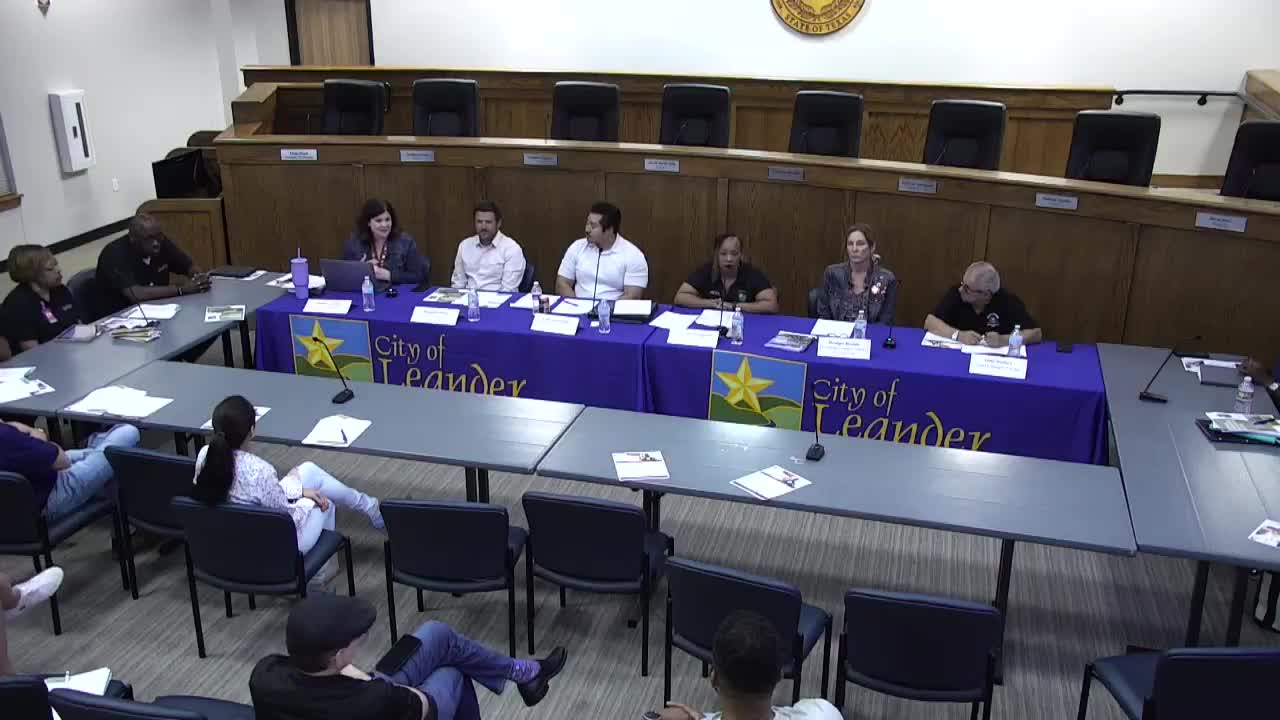 Chamber Director Bridget discusses Leander small business challenges at city meeting