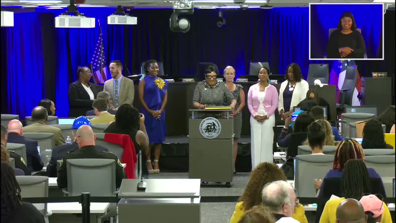 DeKalb County honors Public Works Department during National Public Works Week proclamation