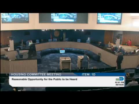 Sharon Fraser Stevens urges Miami housing committee for updated senior housing lists