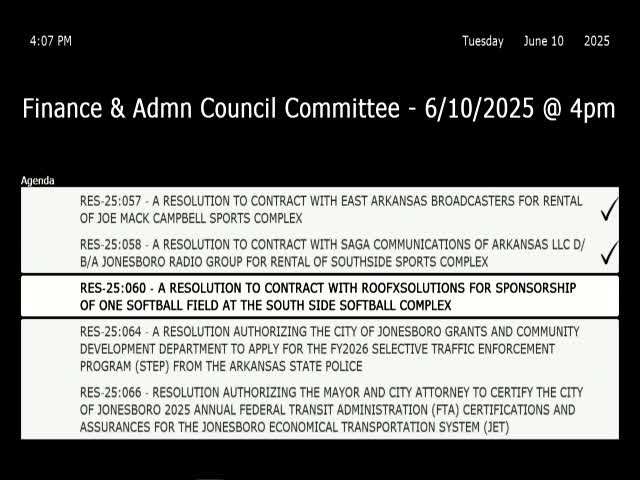 Jonesboro City Council approves $103K grant application for traffic enforcement program