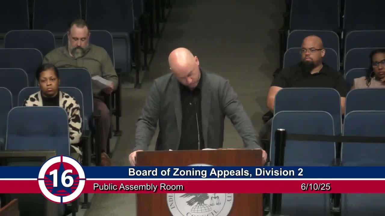 Meridian Highland supports Sharif's HVAC business variance petition during board meeting