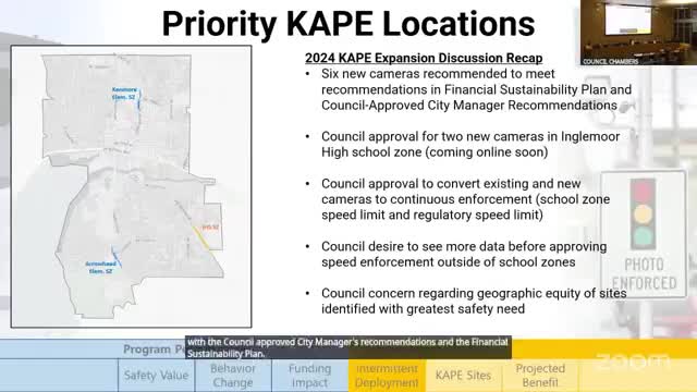 Kenmore reviews photo enforcement strategy to enhance traffic safety and equity