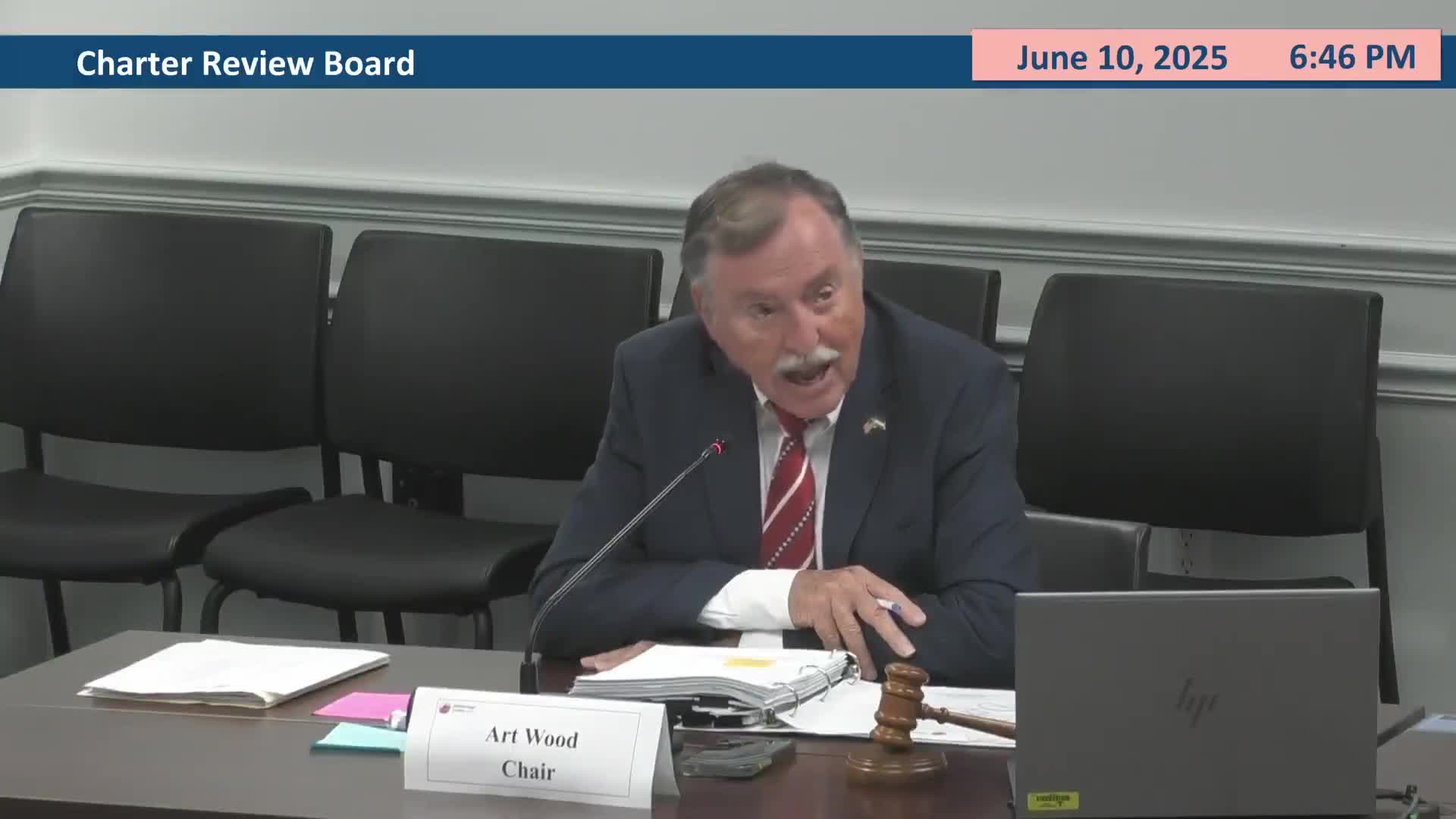 Charter review board opens discussion on commission districts, requests demographic briefing