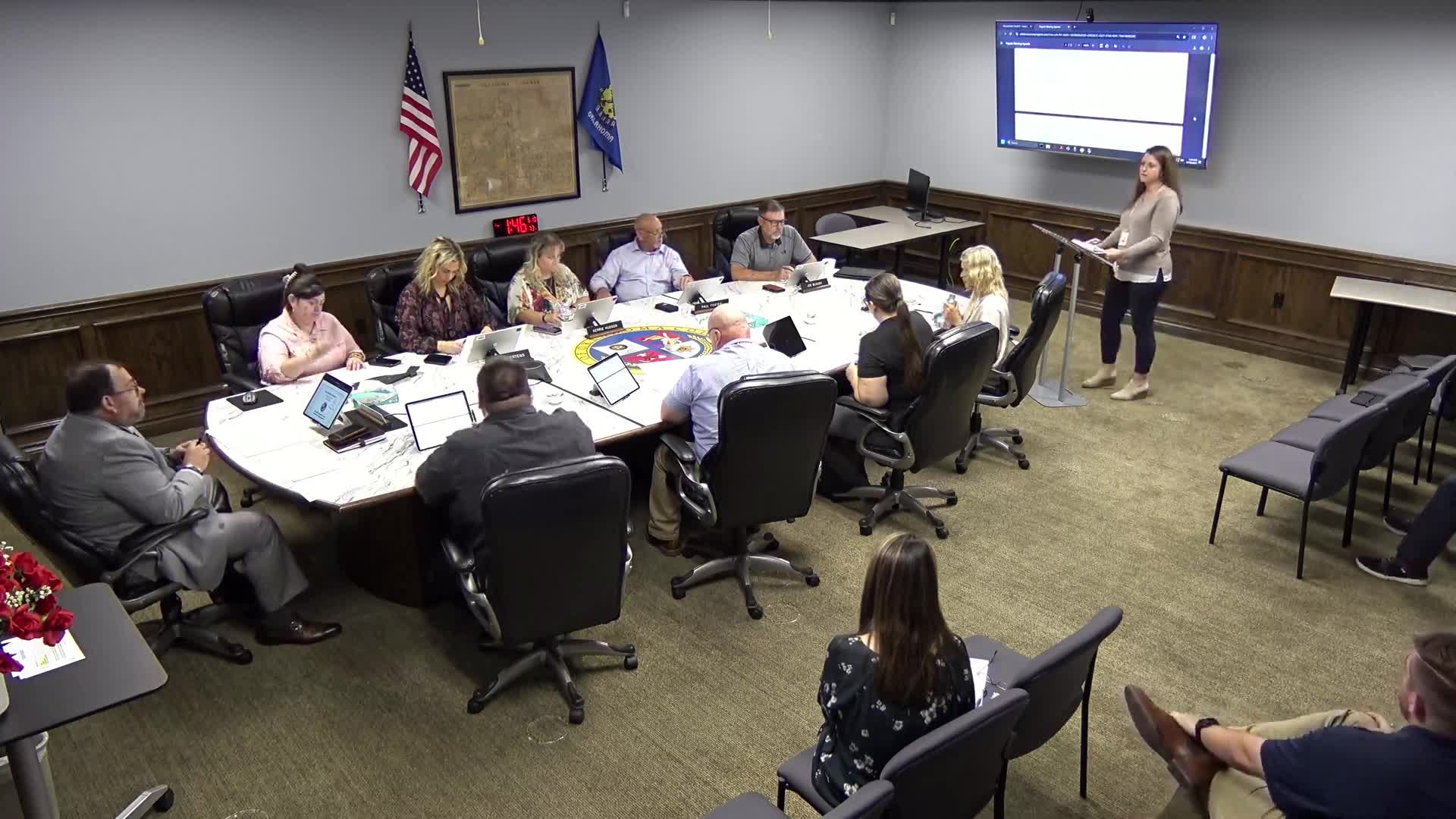 BET debates county clerk–Criminal Justice Authority payments; no action taken on $21,600 transfer