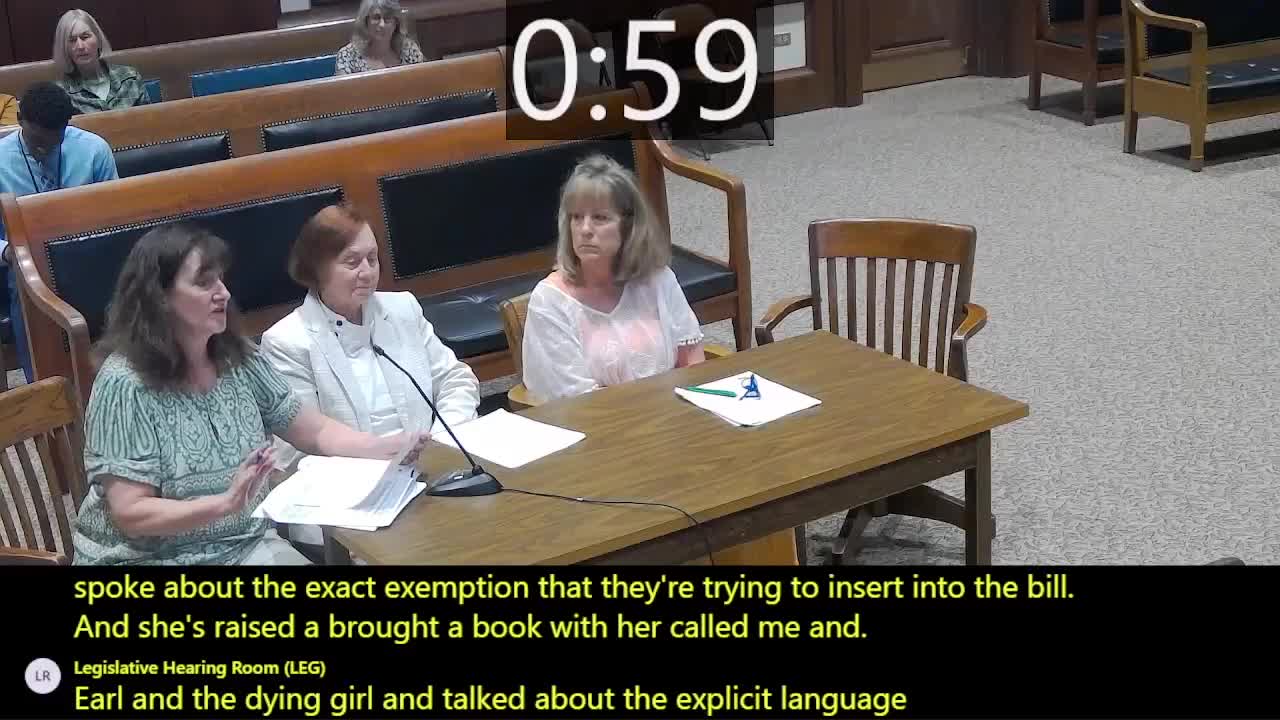 Pam Bridal criticizes lawmakers for censorship of children's literature