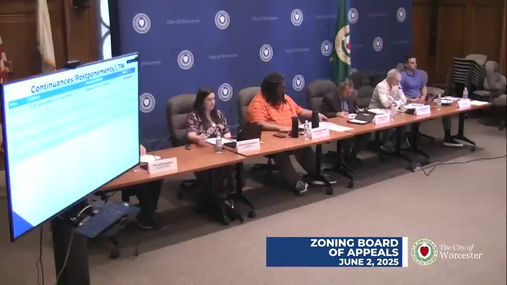 Worcester Zoning Board approves variances for 1 Frederick Street with facade condition