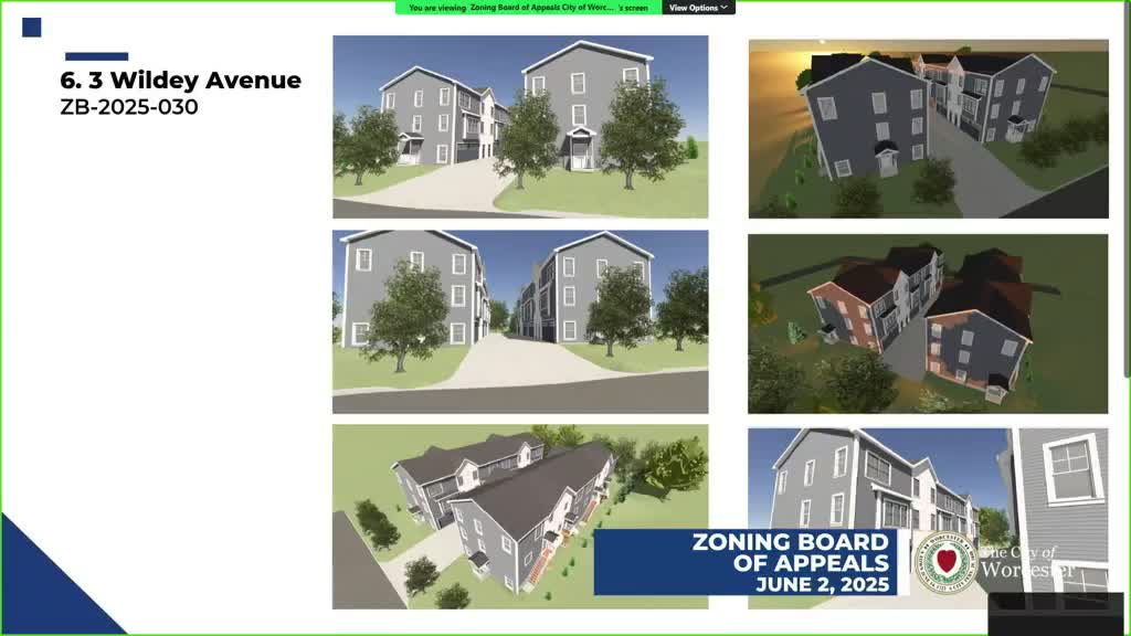 Board continues 3 Wylde Avenue townhouse proposal after residents and mayor ask for neighborhood meeting