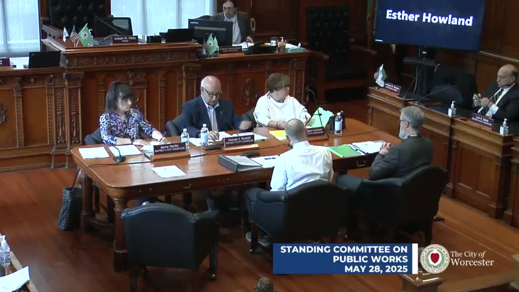 Worcester subcommittee approves DPW water, sewer rate increases to take effect July 1