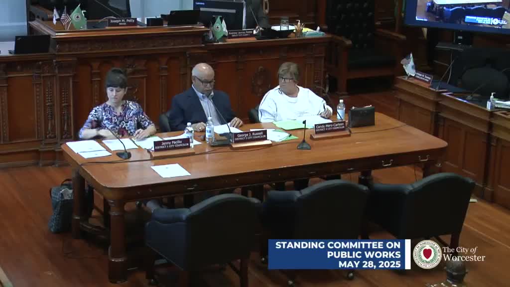 Subcommittee approves Winfield Street pole relocation at applicant’s cost