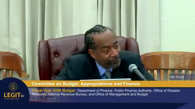 Senator Marisa James reviews ongoing road projects in Virgin Islands