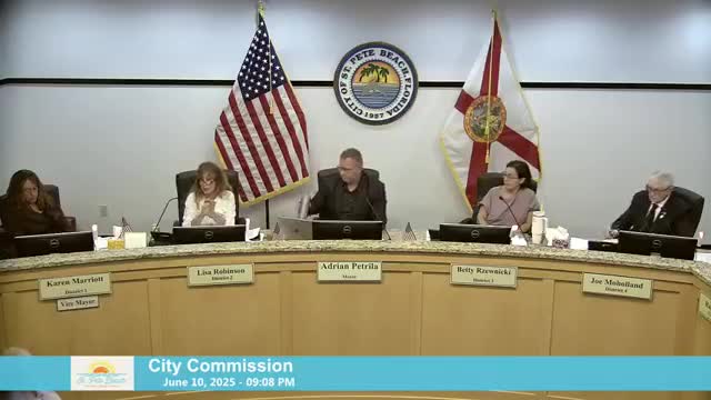 Saint Pete Beach Commission passes resolution opposing offshore drilling near Florida's coast