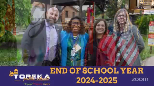 Topeka Public Schools honor late teacher and student with moment of silence