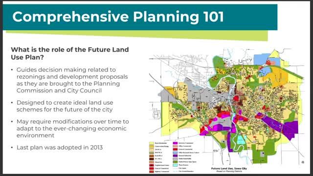 Iowa City anticipates 20K population growth and housing demand over next 25 years