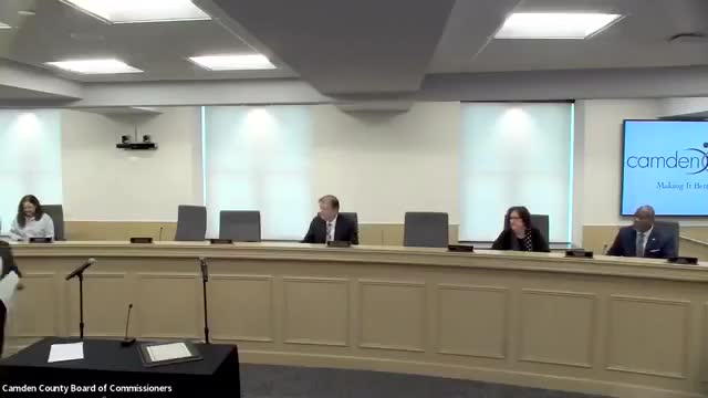 Camden County officials honor Jerry for opioid task force contributions