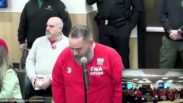 CWA Local 1014 advocates for fair contract for Camden County employees