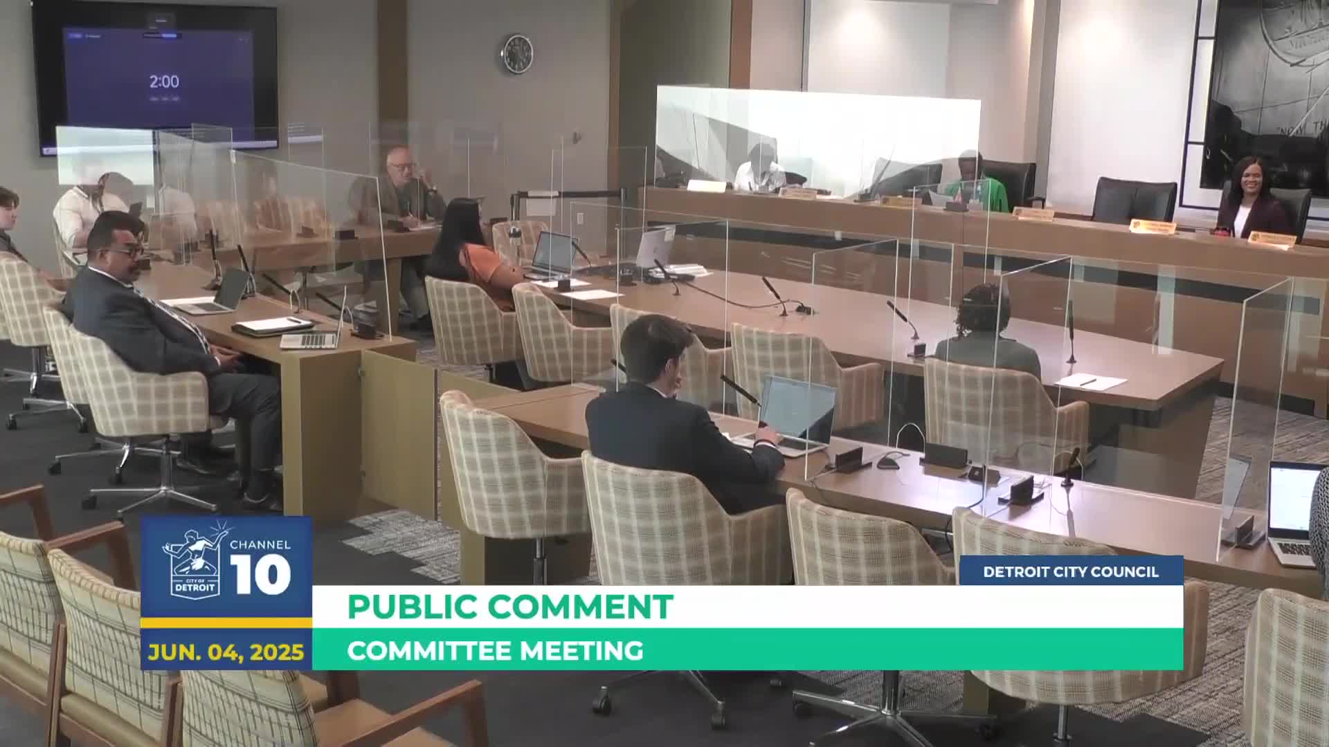 Residents urge Detroit council to demand transparency in master-plan advisory process and raise concerns about solar projects