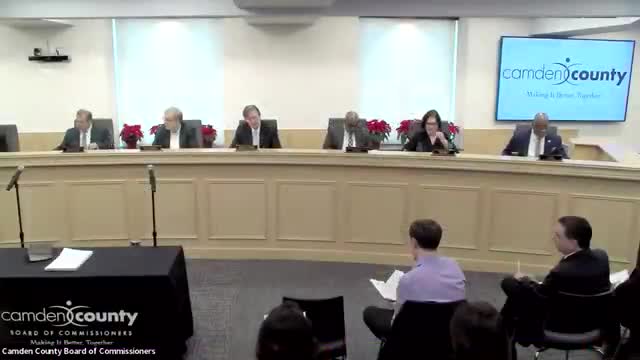 Camden County swears in officials, re-elects Lou Capelli as director; board adopts routine start-of-year resolutions