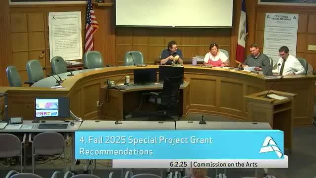 COTA approves $2,300 in fall 2025 special project arts grants; $7,262 reserved for spring 2026