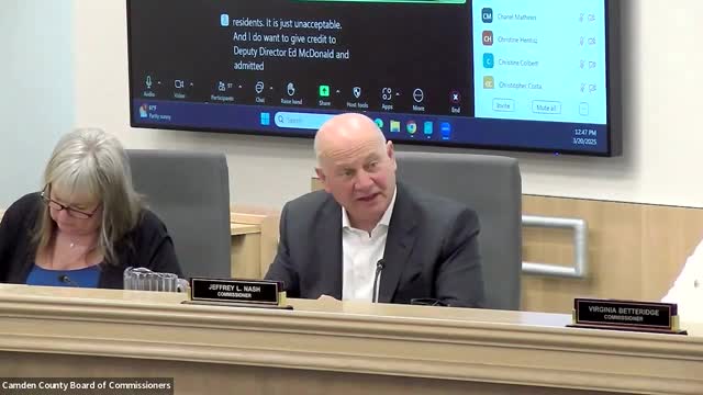 Camden officials commit to addressing community concerns after multiple incidents