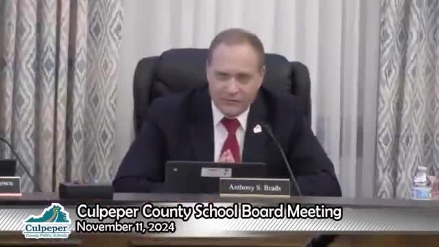 Culpeper School District presents comprehensive update on security enhancements
