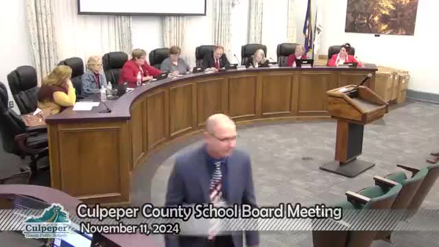 Culpeper County Schools honors educators and veterans in gratitude-filled November meeting