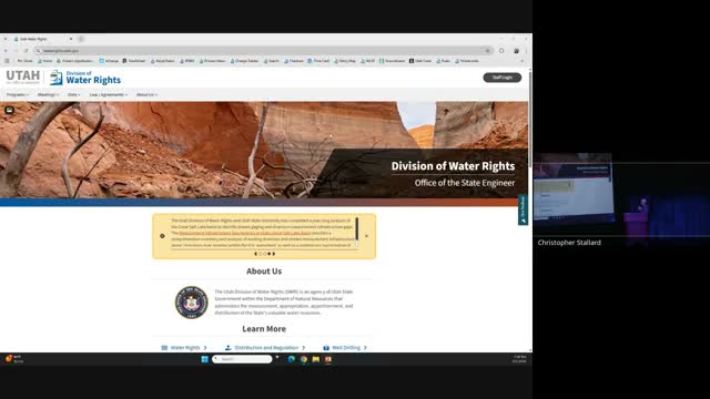 Utah State Engineer Office reveals new online tools for water rights navigation