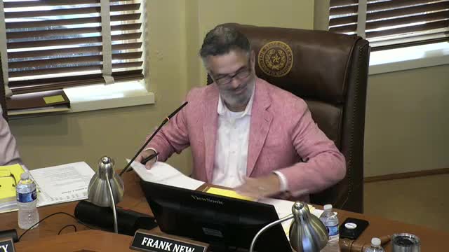 Constable Frasier addresses budget needs for uniforms and equipment in Rockwall County