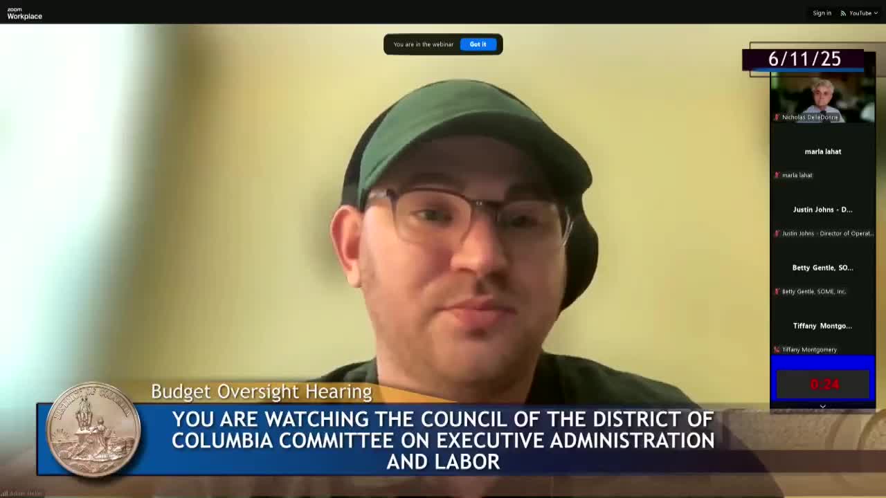 Jubilee Housing Calls for Enhanced Senior Support at DC Budget Hearing