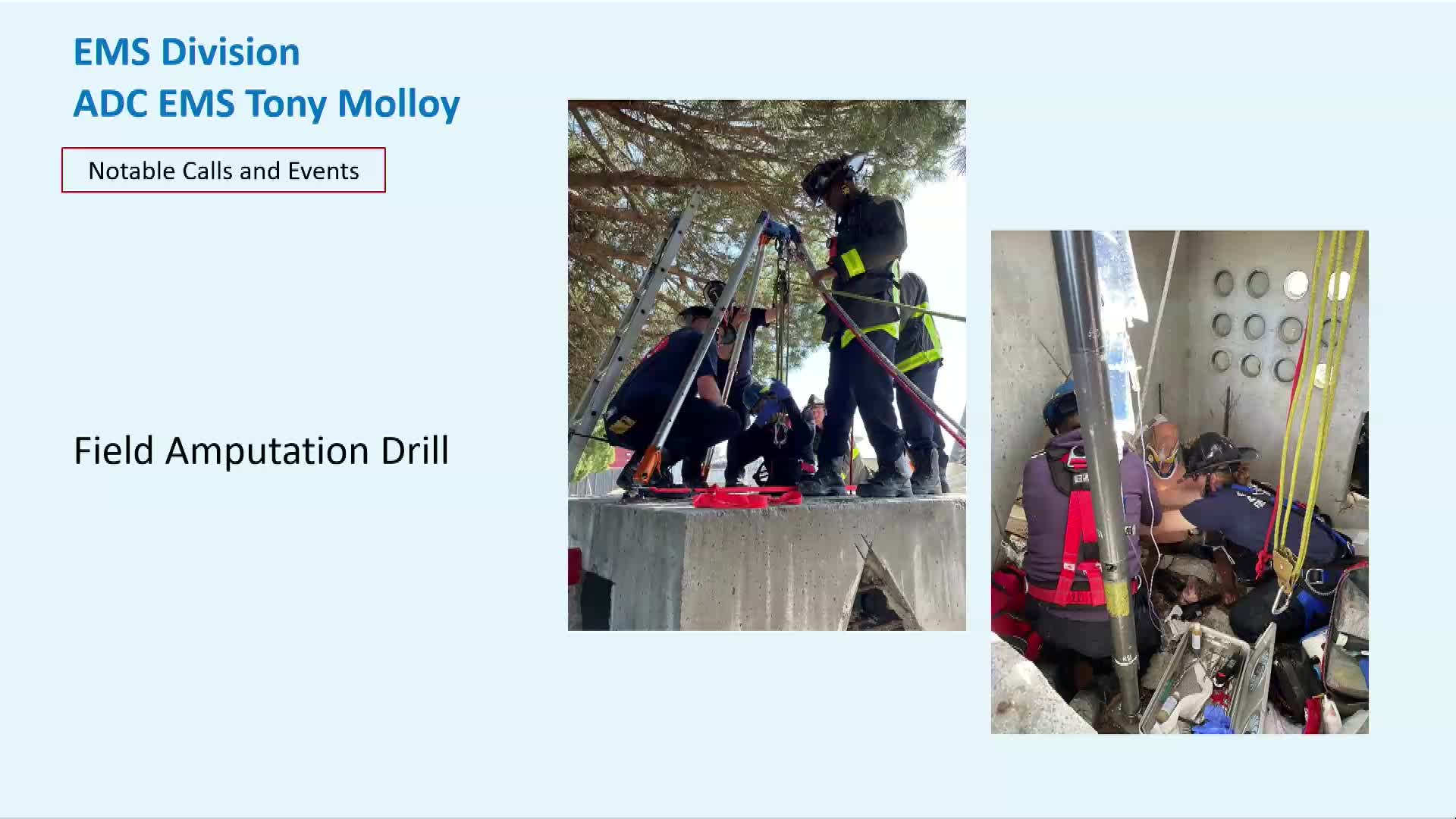 San Francisco EMS honors top professionals and practices critical rescue scenarios