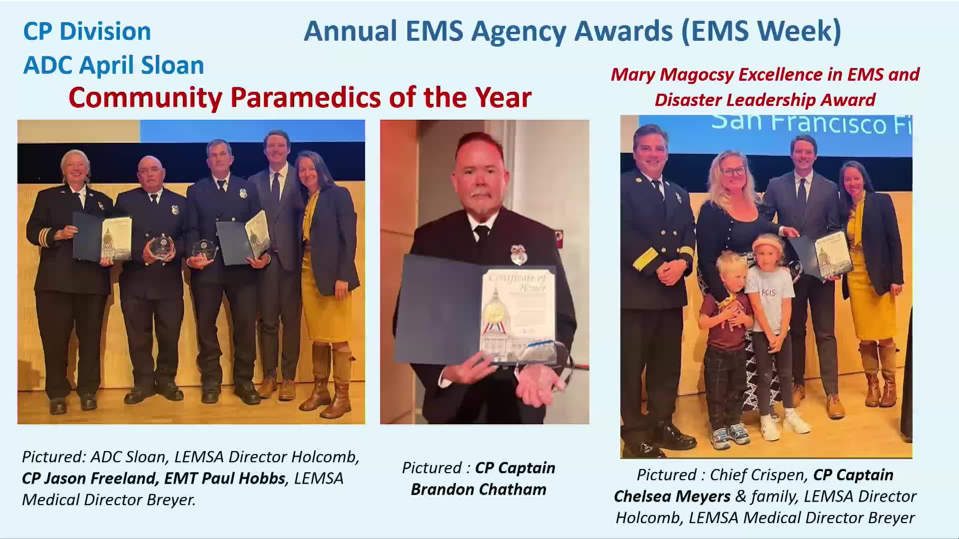 San Francisco Crisis Team Receives Awards for Innovative Mental Health Interventions