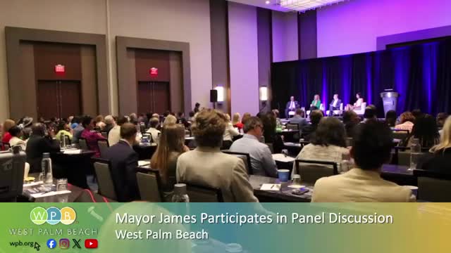 Mayor Keith James champions tech upskilling at West Palm Beach conference