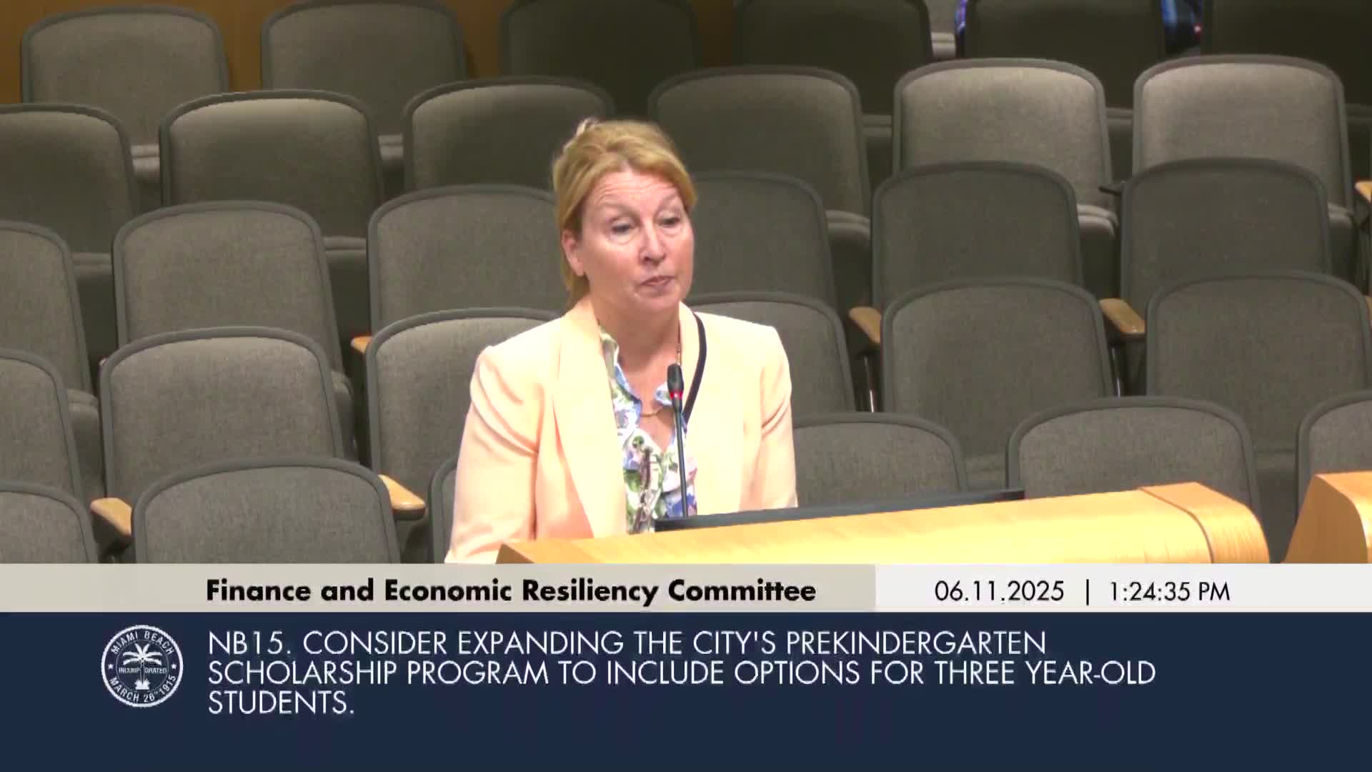 Miami Beach commissioners propose $100,000 budget enhancement for pre-K scholarships