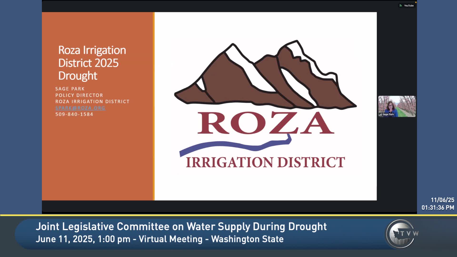 Rosa Irrigation District faces severe drought challenges and water supply restrictions