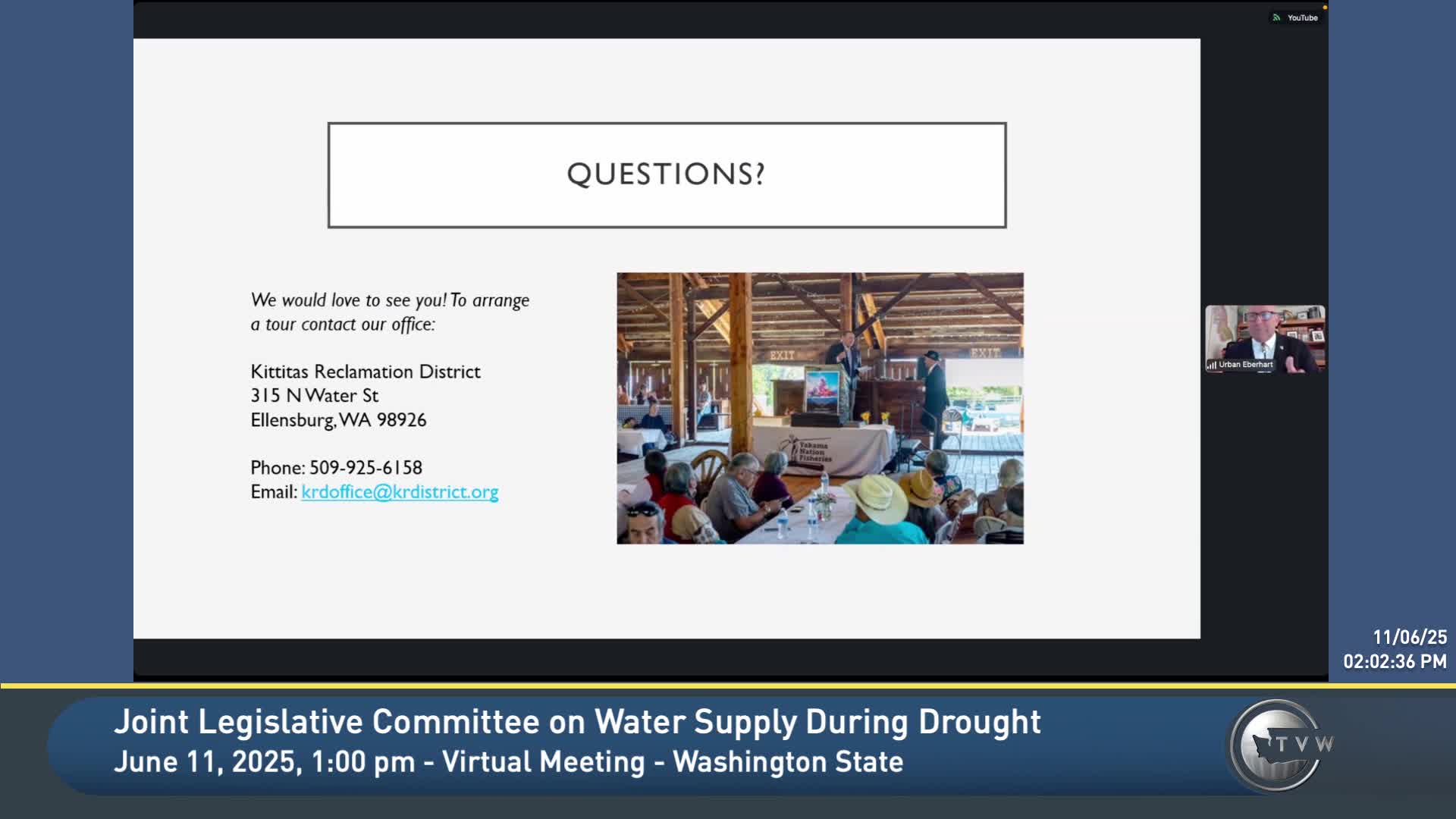 Water management committee eyes aquifer changes amid canal sealing efforts
