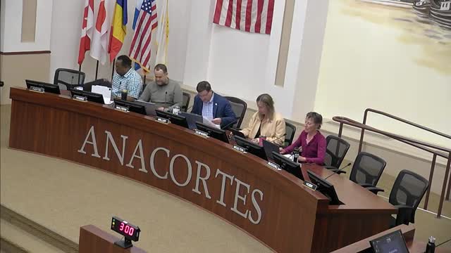 Mayor Miller reports Anacortes fiber outage and community response at council meeting
