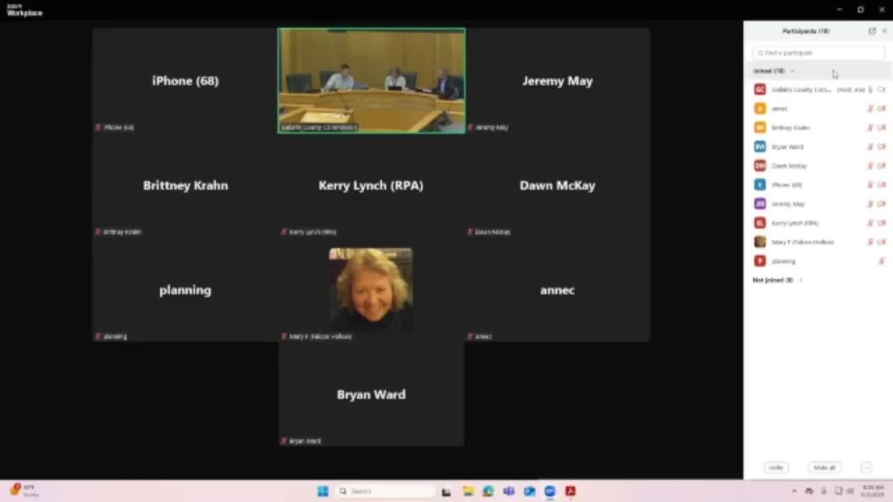 Commission approves conditional‑use permit for American Welding and Gas at Shedhorn property with health conditions